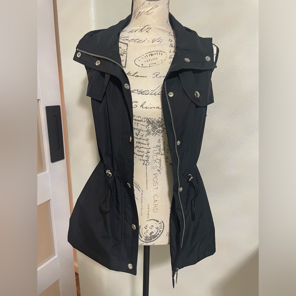 💎 JM collection black vest SZ PM EUC - Picture 9 of 12